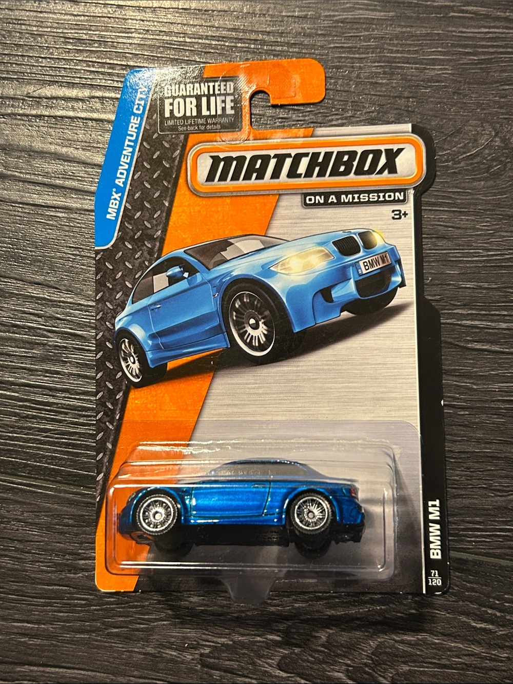 Matchbox BMW M1 Metallic Blue Die-Cast Toy Car